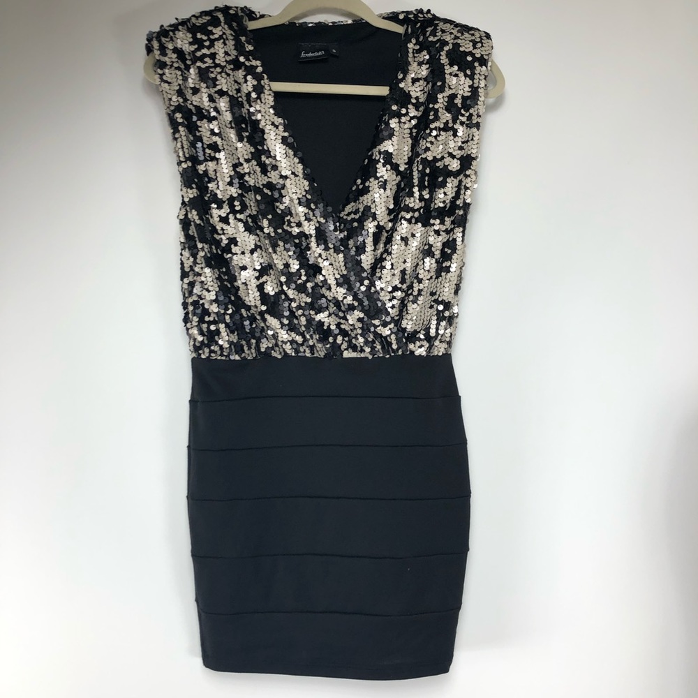Fredrick’s of Hollywood sequin bandage dress. Sz S - Picture 7 of 8